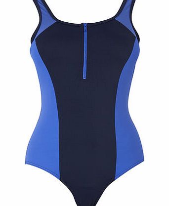 Bhs Blue Multi Zip Sports Suit, blue multi 209020214