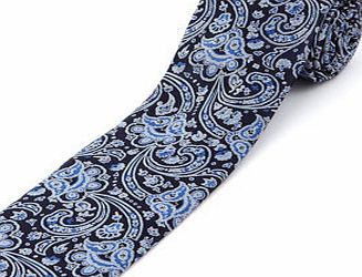 Bhs Blue Paisley Tie, Blue BR66D11CNVY