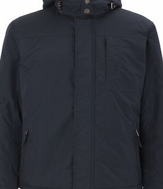 Bhs Blue Ripstop Hooded Parka, Blue BR56B05GBLU