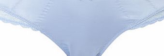 Bhs Blue Satin Knicker, light blue 2303740326