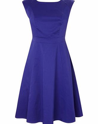 Bhs Blue Spot Prom Dress, blue 8614211483