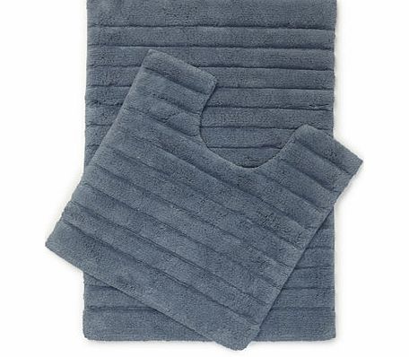Bhs Blue Ultimate Hotel bath mats, blue 1943031483