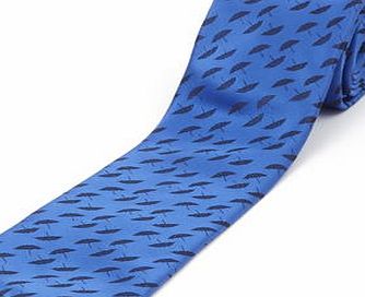 Bhs Blue Umbrella Design Tie, Blue BR66D37GBLU