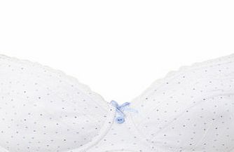 Bhs Blue/White Spot Print Underwired Bra, sky/blue
