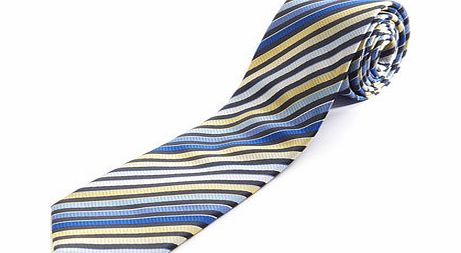 Blue, Yellow and White Stripe, Blue BR66D24EBLU