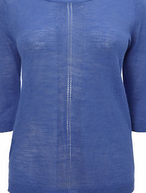 Bhs Bluebell Linen Jumper, Bluebell 588510744