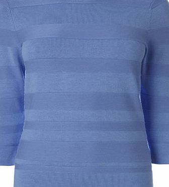 Bhs Bluebell Self Stripe Jumper, Bluebell 587330744