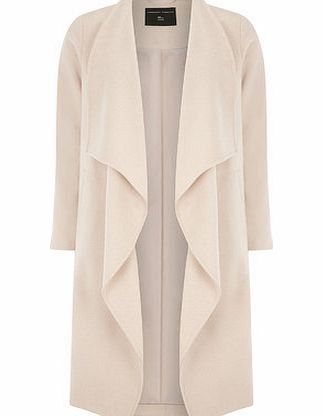 Bhs Blush Wool Waterfall Coat, pink 19129340528