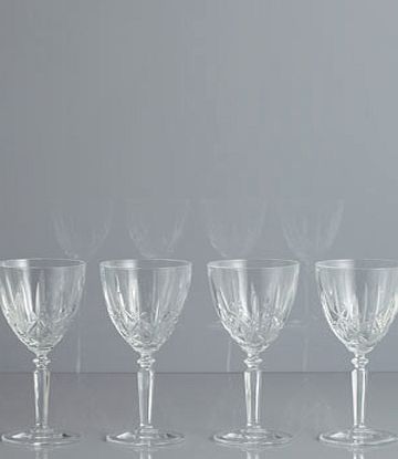 Bhs Box Of 4 Orchestra Large Wine Glass, clear