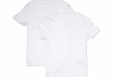 Bhs Boys 2 Pack Boys Thermal Tops, white 1497150306