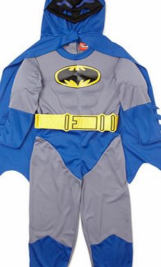 Bhs Boys Batman Fancy Dress Outfit, blue/grey