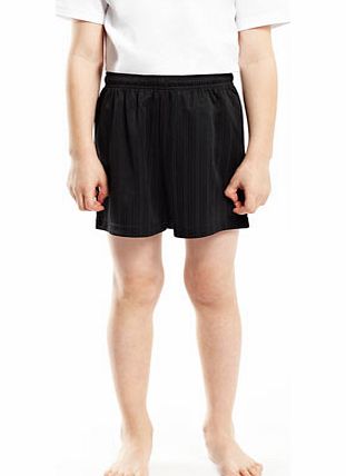 Bhs Boys Black 2 Pack Generous Fit Football Shorts,