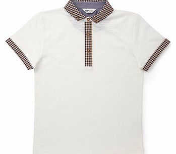Boys Boys Cream Polo Shirt, cream 2073680005