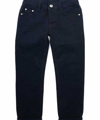 Boys Boys Dark Blue Stretch Skinny Jeans, dark
