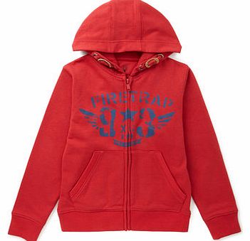 Boys Boys Firetrap Red Hoodie, red 2070443874