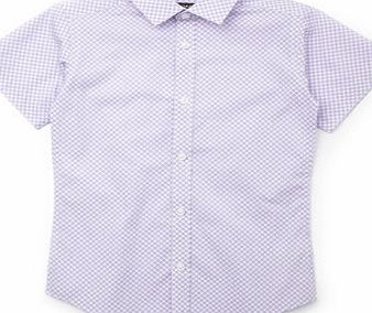 Bhs Boys Boys Lilac Short Sleeve Ditsy Print Shirt,