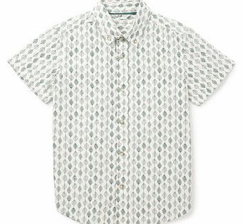 Bhs Boys Boys Print Shirt, cream 2071920005