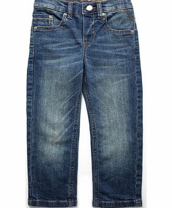 Boys Boys Skinny Stretch Jeans, mid stonewash