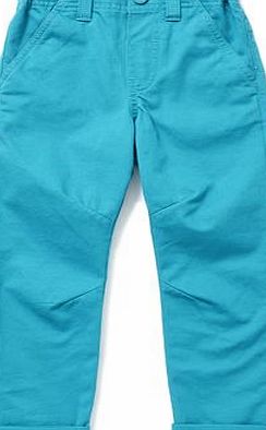 Bhs Boys Boys Teal Twill Supersoft Chinos, teal