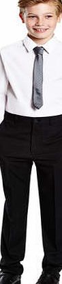 Bhs Boys Boys Turin Pin Stripe Trouser, black