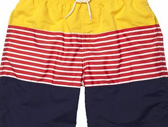 Bhs Boys Bright Stripe Swim Shorts, multi 2076219530