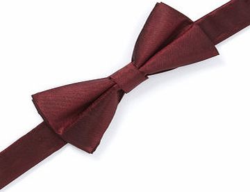 Bhs Boys Burgundy Bow Tie, burgundy 2071820012