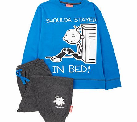 Bhs Boys Diary Of A Wimpy Kid Pyjamas, blue 8882811483