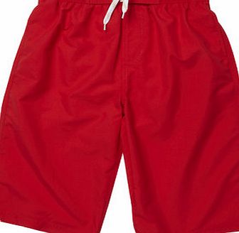 Bhs Boys Generous Fit Red Swim Shorts, red 2075753874