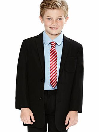 Boys Great Value Boys Black Slim Fit School