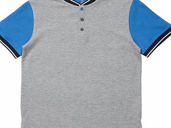 Bhs Boys Grey Polo Shirt, grey marl 2077903941