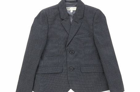 Bhs Boys JRM Charcoal Puppytooth Suit Jacket,