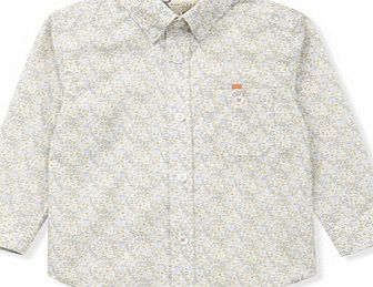 Bhs Boys JRM Floral Formal Shirt, white 1618890306