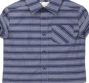 Bhs Boys JRM Stripe Casual Shirt, blue 1618871483