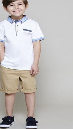 Bhs Boys JRM White Polo Shirt, white 1618590306