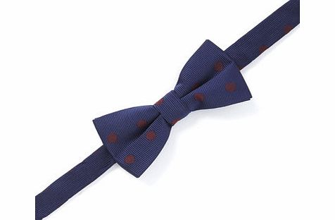 Bhs Boys Navy Spot Bow Tie, navy 2071810249