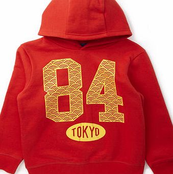 Bhs Boys Red Hooded Sweatshirt, red 1618563874