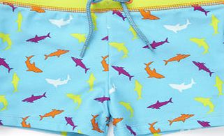 Bhs Boys Shark Swim Trunks, multi 1670779530