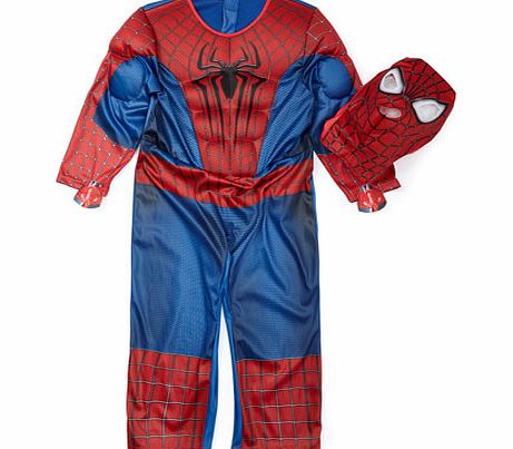 Bhs Boys Spider-Man Fancy Dress Outfit, blue