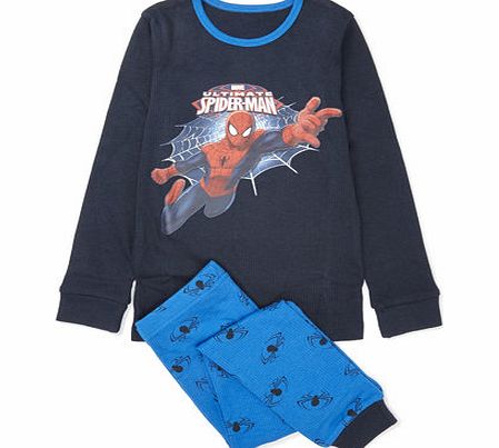 Bhs Boys Spider-Man Thermal Set, blue 1497211483