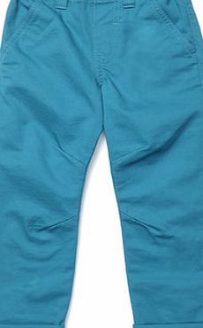 Bhs Boys Teal Twill Supersoft Chinos, teal 1619653201