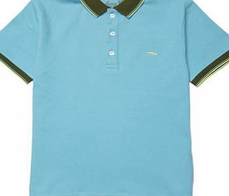Bhs Boys Turquoise Polo Shirt, Turquoise 2078340041