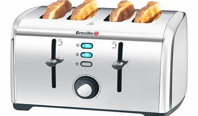 Bhs Breville polished stainless steeel 4 slice