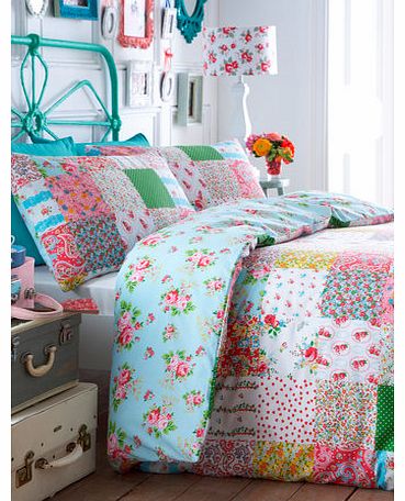 Bright Kitsch Printed Bedding Set, multi