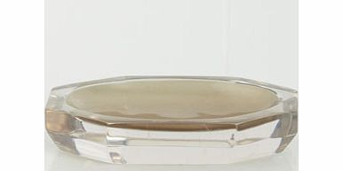 Bhs Bronze Faceted Soap Dish, bronze 1926336497