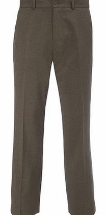 Bhs Brown Regular Fit Trousers, Brown BR65G01FBRN