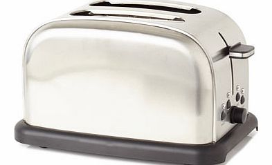 Bhs Brushed Stainless Steel Essentials 2 Slice