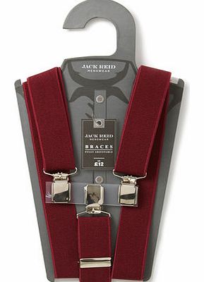 Bhs Burgundy Braces, Burgundy. BR63K15BRED