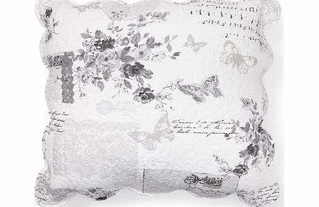 Bhs Butterfly Lace Printed Cushion, multi 1848799530