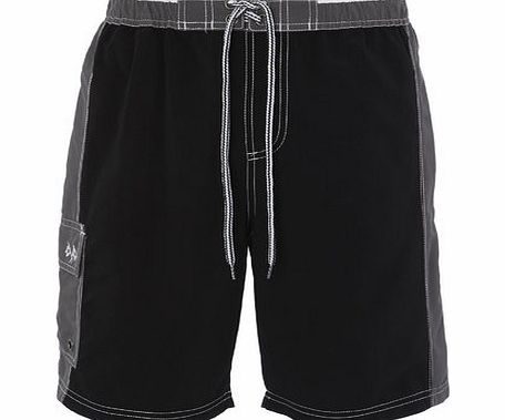 Bhs Cargo Black Swim Shorts, Black BR57S01GBLK
