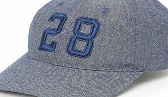 Bhs Chambray Blue 28 Baseball Cap, Blue BR63H03GBLU